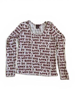 Roxy Size L "Who Do You Love" Top